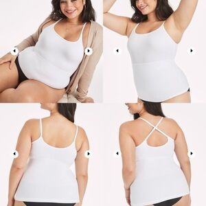 Maidenform Shaping Camisole in White Size 2XL (NWT)